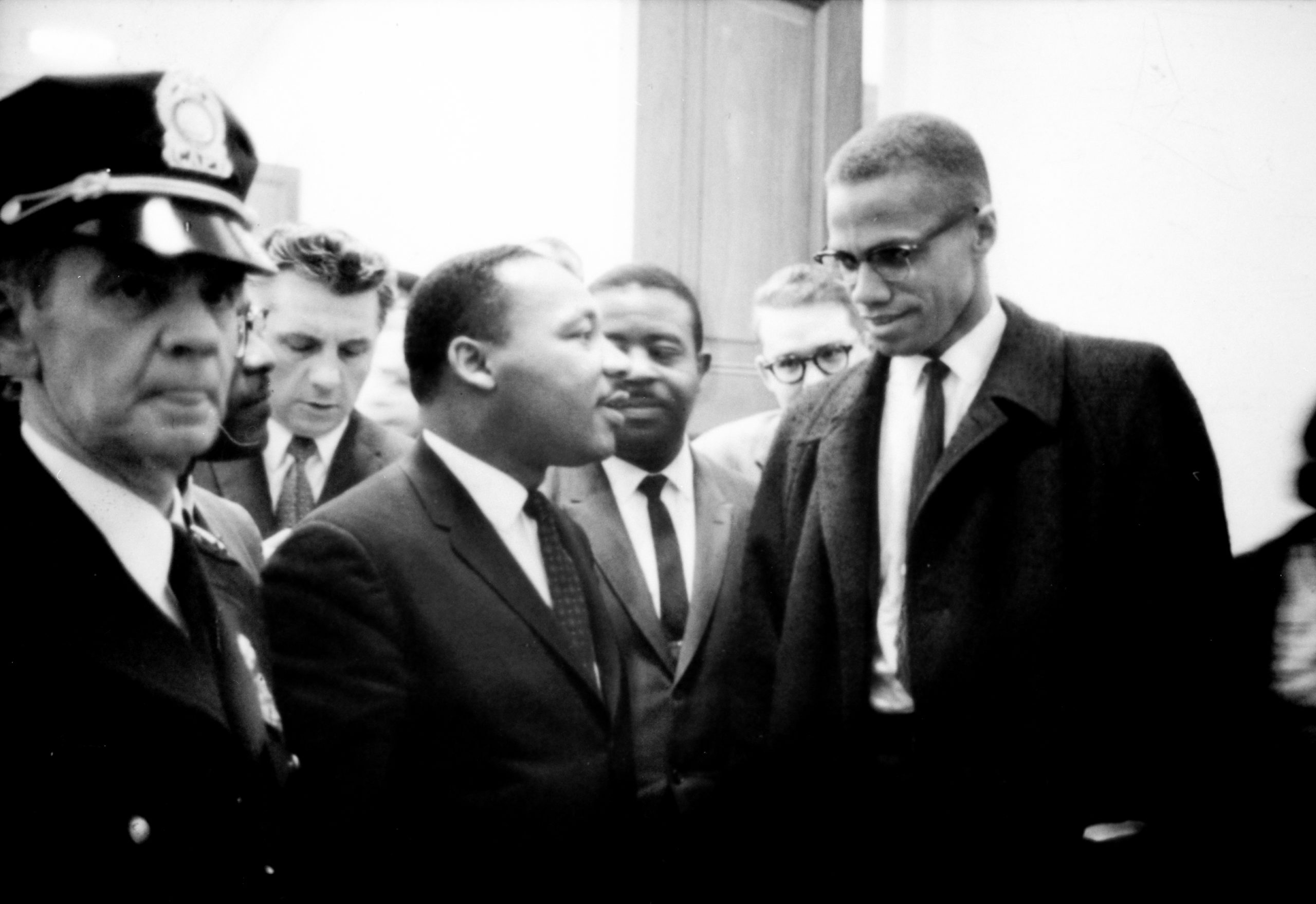 Martin Luther King and Malcolm X